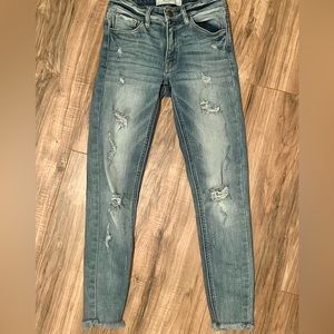 KANCAN Mid-Rise Ankle Skinny Jean